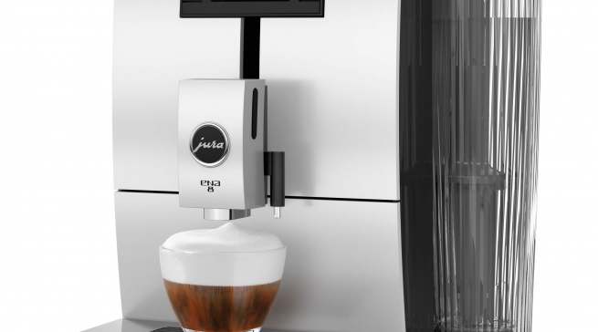 So sehen Sieger aus: Die ENA 8 von Jura hat den iF Design Award gewonnen.