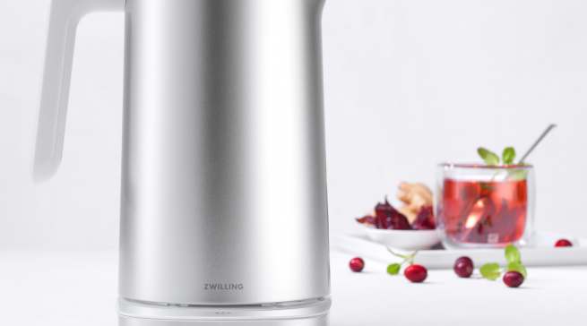 Zwilling Wasserkocher Enfinigy Pro mit Steuerung per App.
