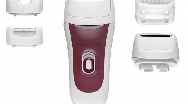 Remington Epilierer smooth&silky 5-in-1 mit fünf Aufsätzen.