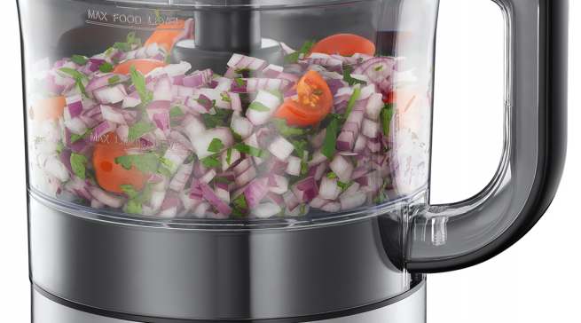 Russell Hobbs Food-Processor Compact Home mit 1,2 Liter Fassungsvermögen.