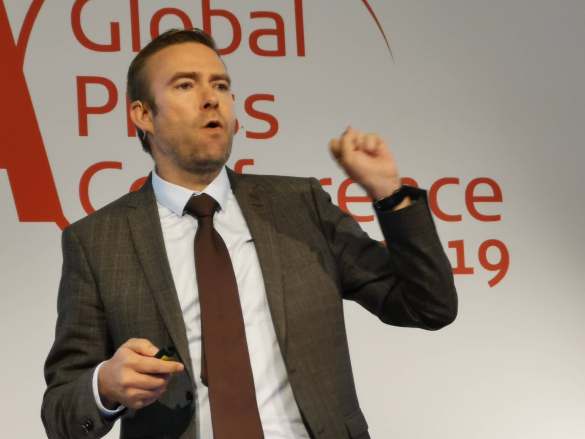 Umsatz verdoppelt! Yannick Fierling, CEO Haier Europe, freut sich, dass Haier aktuell das am schnellsten wachsende Unternehmen weltweit ist.