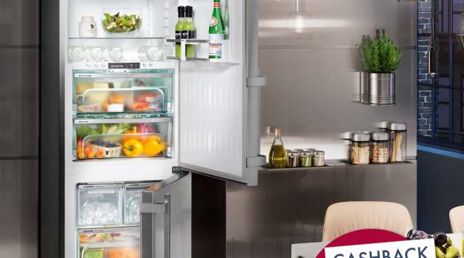 Für ausgewählte BioFresh-Modelle gibt es jetzt bei Liebherr bis zu 200 Euro Cashback.