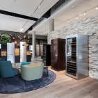 Auf gut 322 Quadratmetern können die Besucher das aktuelle Sortiment der Kühl- und Gefriergeräte von Liebherr hautnah erleben.