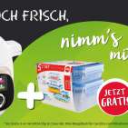 Krups Aktion: Multikocher Cook4Me CZ7001 und Frischhaltedosen in einem Paket.