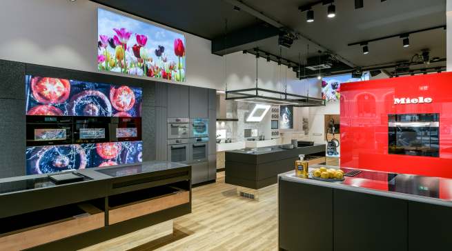 Die Miele-Markenwelt live erleben: Das neue Miele Experience Center in Amsterdam ist da Beispiel gebend und Richtung weisend.