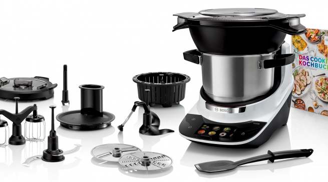 Bosch Küchenmaschine Cookit - Multifunktions-Küchenmaschine mit Kochfunktion.