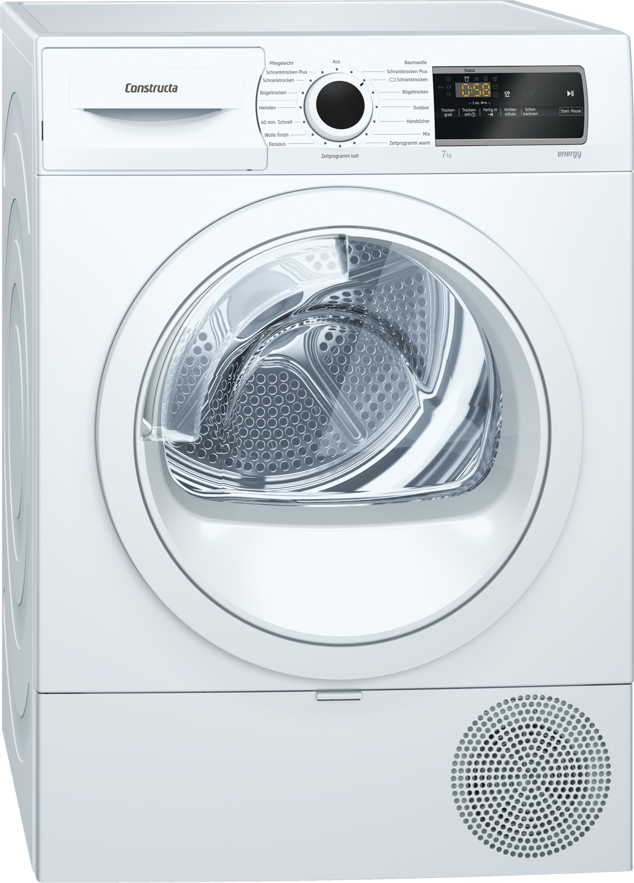 Constructa Wärmepumpentrockner CWK6R200 "gut" bei Stiftung Warentest