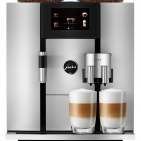 Jura Kaffeevollautomat Giga 6 mit zwei Keramikscheiben-Mahlwerken.