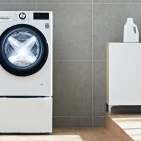 LG Waschmaschine LG F4 WV 910P2S mit TurboWash 360° Technologie.