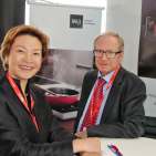 „Erster IFA-Auftritt mit prominenten Gästen: Das Miji-Gründerehepaar Can Yue Maeck und Walter Michel freuen sich auf Johann Lafer und Jörg Roßkopf.