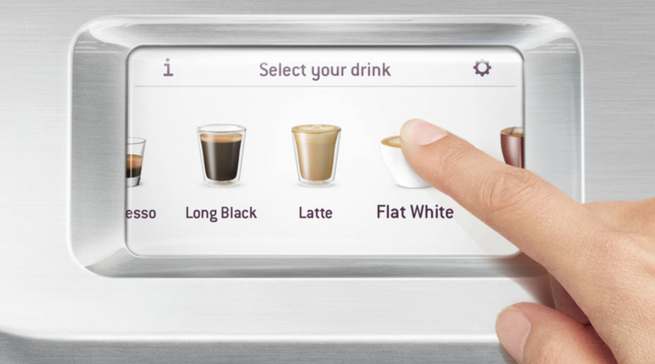 Genuss auf Knopfdruck: In nur drei Schritten zum Lieblingskaffee.