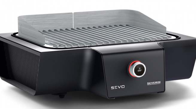Severin Grill PG 8104 mit Grillthermometer.