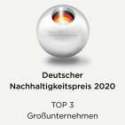 Logo Deutscher Nachhaltigkeitspreis 2020