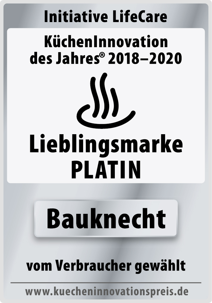 Lieblingsmarke Platin Bauknecht Kücheninnovation