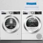 Waschmaschine und Trockner sind Teil der Bosch-Jubiläumsaktion.