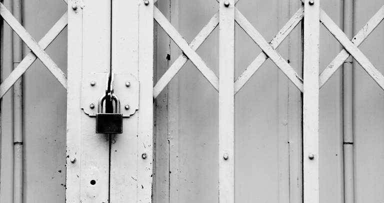 Shut-down! Der Handel macht dicht …