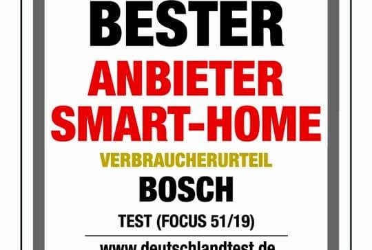 Bosch setzt die Benchmark als Smart Home-Anbieter.