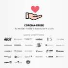 Logo Händer helfen Händlern mit Partnern