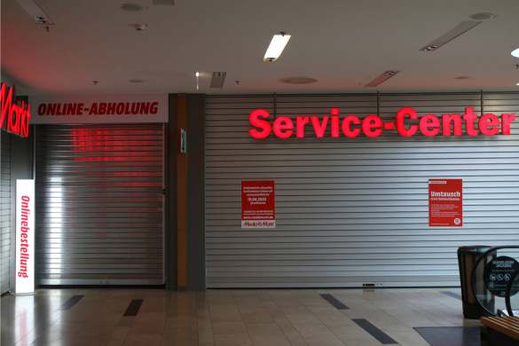 Online-Abholung und Service-Center: Nicht hier, nicht jetzt …
