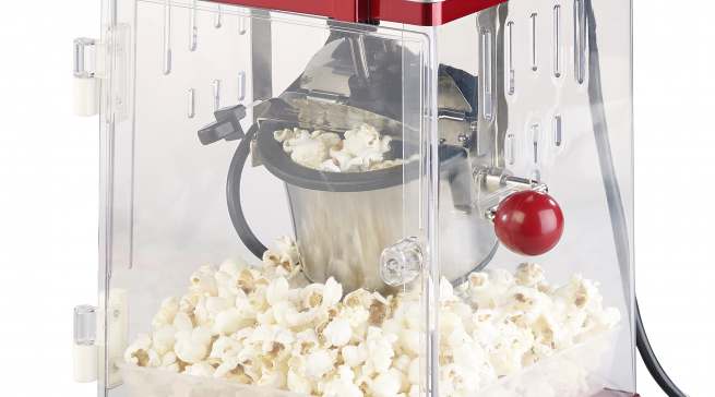 Rosenstein & Söhne Popcorn-Maschine Theater im Retro-Look.