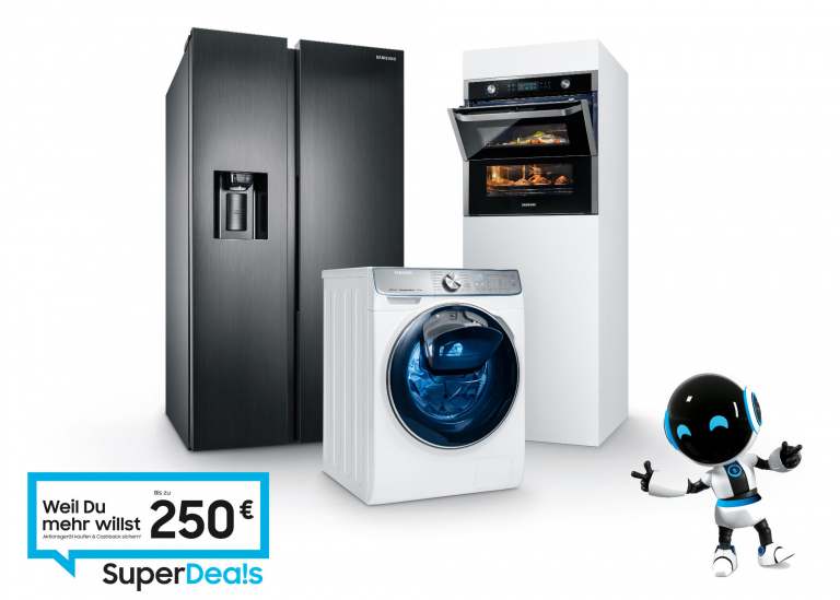 Samsung SuperDeals: Ostergeschenke auf Hausgeräte