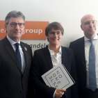 Da war die Welt (fast) noch in Ordnung: Der EK-Vorstand anlässlich der EK Live in Bielefeld im Januar.