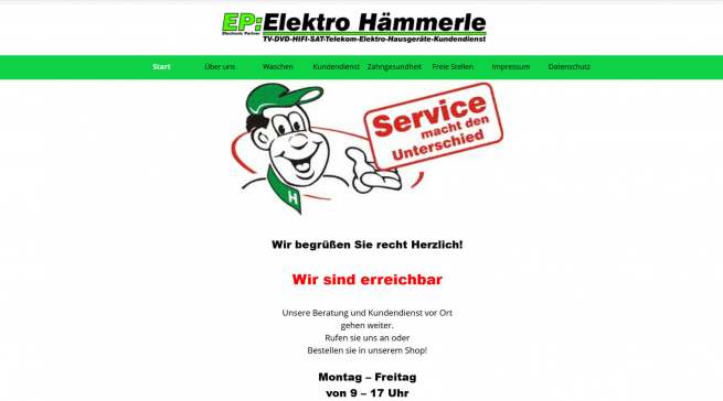 Screenshot EP Hämmerle