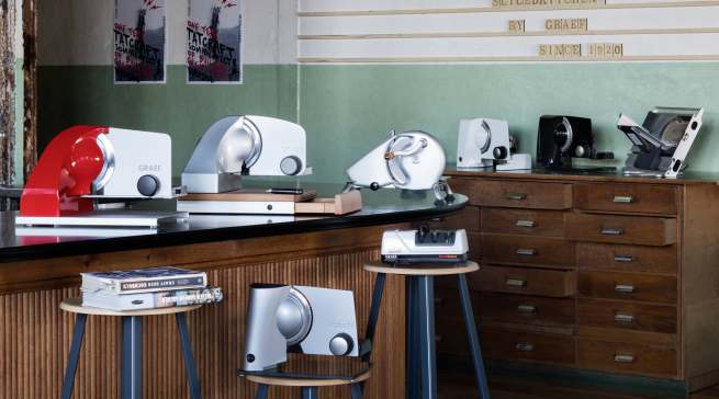 … wie für das „SlicedKitchen“-Segment der Allesschneider.