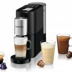 Krups Kaffeemaschine Nespresso Atelier mit In-Cup-Milchaufschäumsystem.