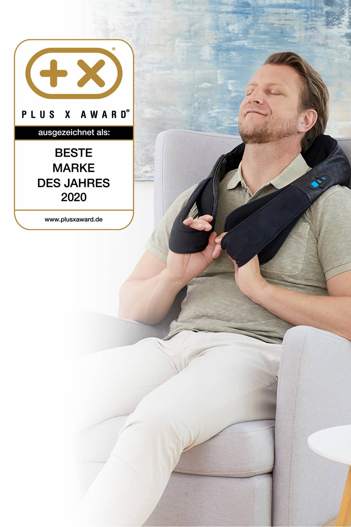 Medisana: Ausgezeichnet als „Beste Marke des Jahres 2020“ im Bereich Massage.