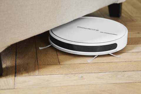 Rowenta Staubsauger-Roboter Explorer 60 Allergy Connect mit Navigationssystems.