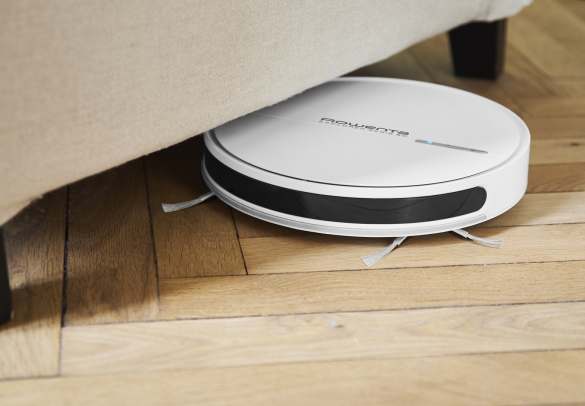 Rowenta Staubsauger-Roboter Explorer 60 Allergy Connect mit Navigationssystems.