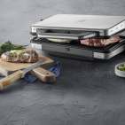 Stiftung Warentest urteilt: Gesamtnote „gut“ für den WMF Lono Kontaktgrill 2in1.