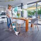 Spart Zeit, reinigt gründlich: Regulus Aqua PowerVac von Leifheit.