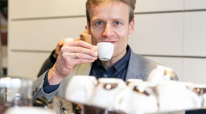 „Wir sind die Kaffee-Experten von nebenan“, Bömmelhaupt-Geschäftsführer Robert Drosdek.