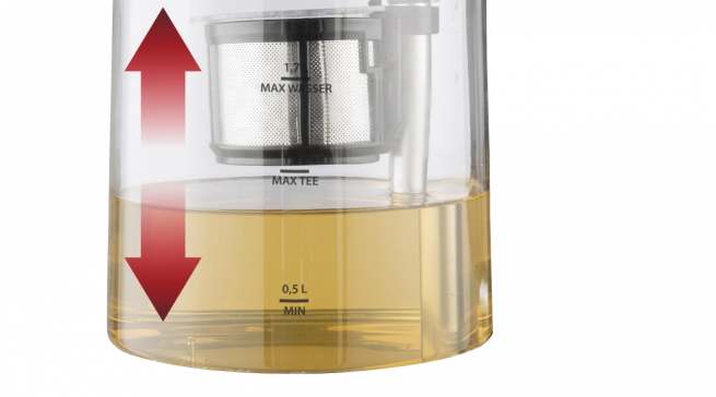 Betreute Tee-Zeremonie: „TeeGourmet Pro“ mit innovativer Lift-Funktion.