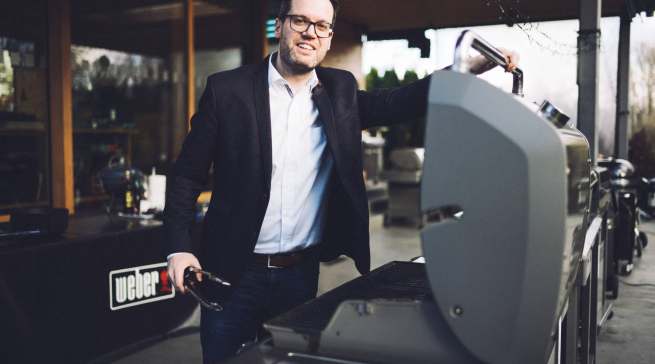 Dominik Elsesser ist Marketing Director Hub Central bei Weber-Stephen Deutschland. Fotos: Weber-Stephen