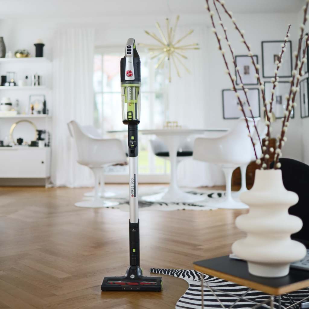 Top-Design, Top-Leistung in der Kernkompetenz Staubsaugen: H-Free 500 von Hoover (Fotos: Hoover)