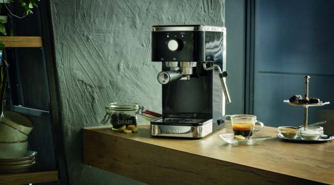 Ein ungemein kompaktes Modell für Milchschaumschlürfer: die „Salita“.