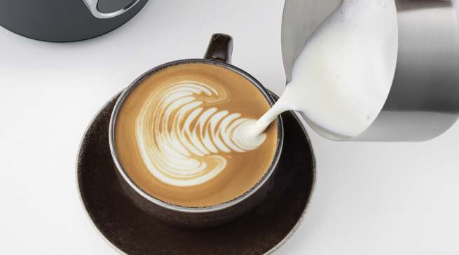 Ideal für Latte art 