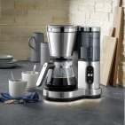Die Glas-Ausführung der WMF Lumero Filterkaffeemaschine hat eine Kapazität für bis zu zehn Tassen (à 125 ml).