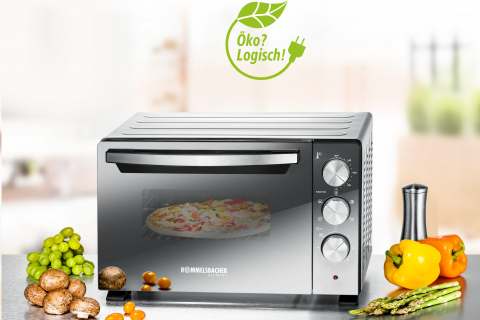 Rommelsbacher Back & Grill Ofen BGS 1400 (mit Drehspieß & Umluft)