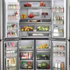 Mit Convertible Zone: Active Quattro Kühl- /Gefrierkombination von Bauknecht.