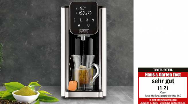 Turbo-Heißwasserspender Modell 660 von Caso