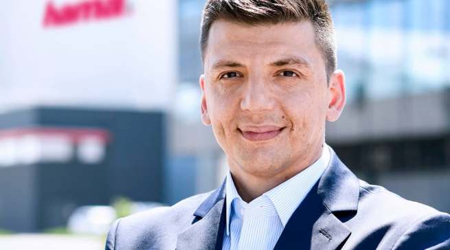 Ab sofort in der Geschäftsführung von Hama: Christian Sokcevic.