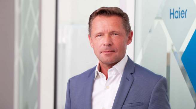 Thomas Wittling freut sich, dass Haier im Rahmen der Global Press Conference seine neuesten Produkte und Technologien direkt vor Ort in Berlin präsentieren kann.