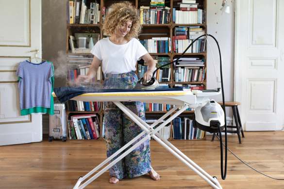 Dampfdruck-Bügeleisen Kärcher EasyFinish Aufmacher