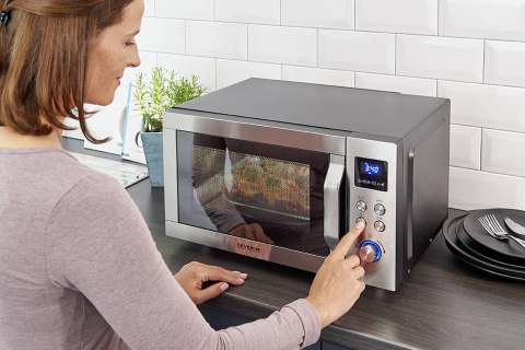 Severin 4-in-1 Mikrowelle mit Pizza-Express-Funktion
