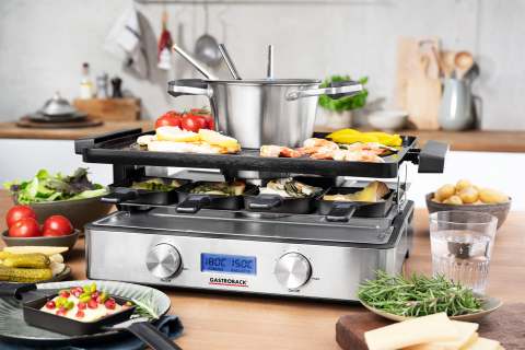 Gastroback Design Raclette-Fondue Advanced Plus