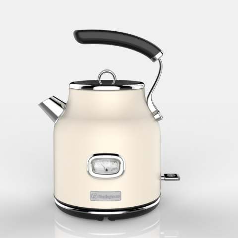 Westinghouse Retroline Wasserkocher weiß